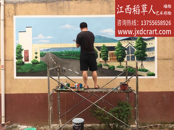 吉安文化墙彩绘